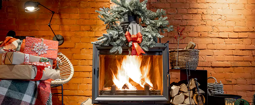 Travis Industries Linear Gas Fireplace Installation in Austintown, Ohio